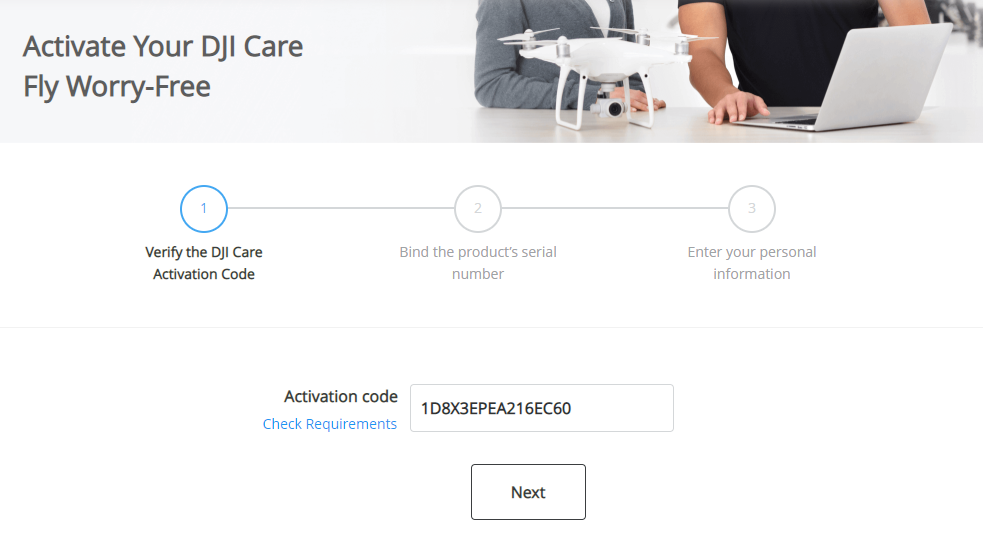 Dji new 2024 activation process