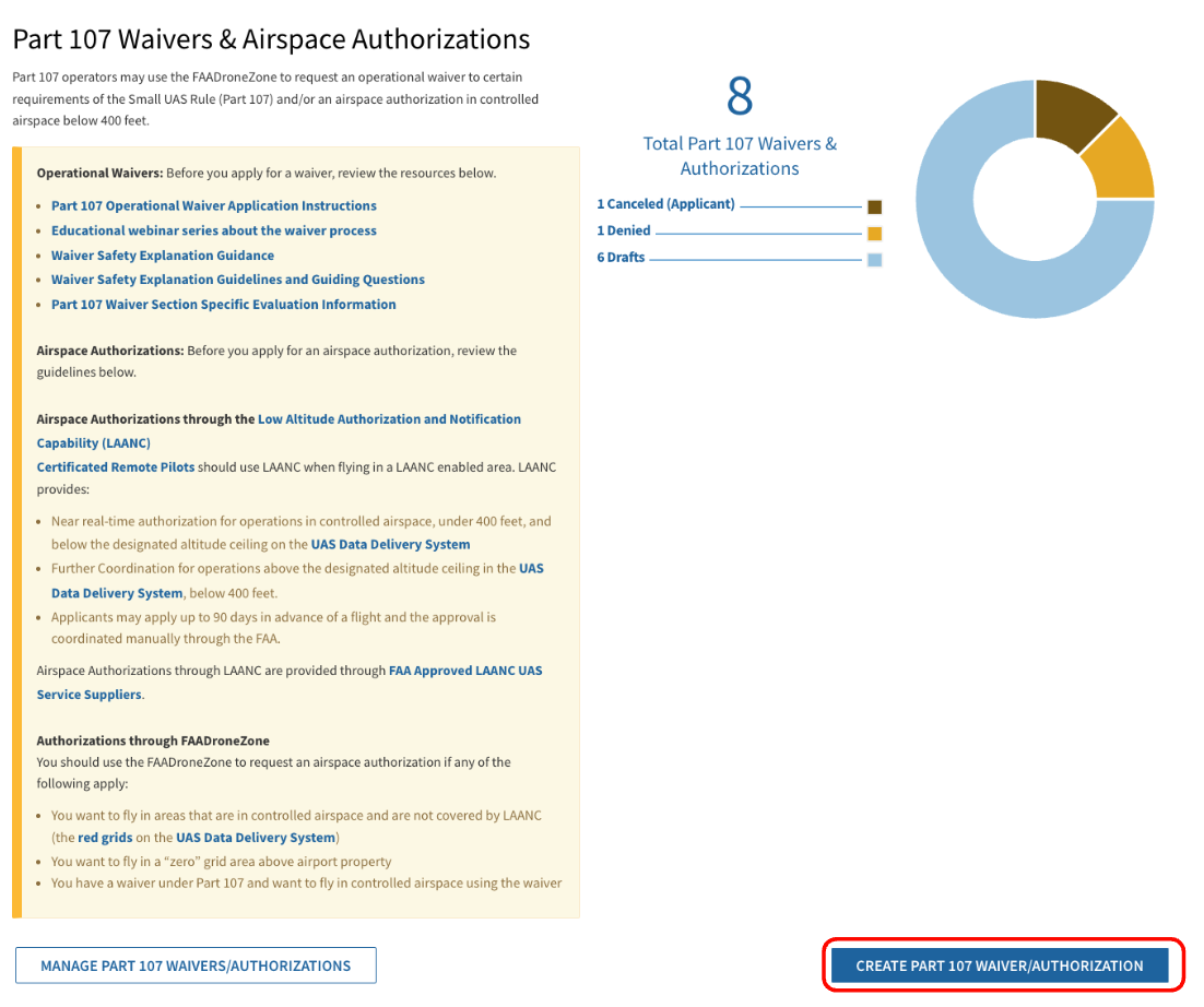 Using FAA DroneZone to Get a Part 107 Waiver Propeller Aero