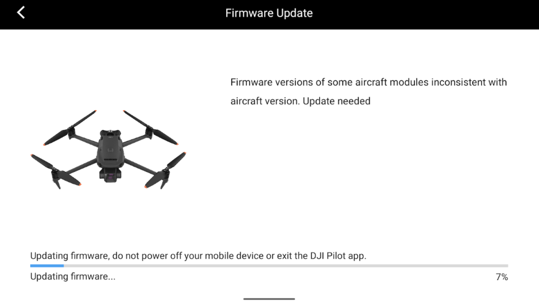 DJI Pilot 2 Update Firmware Status Bar.png