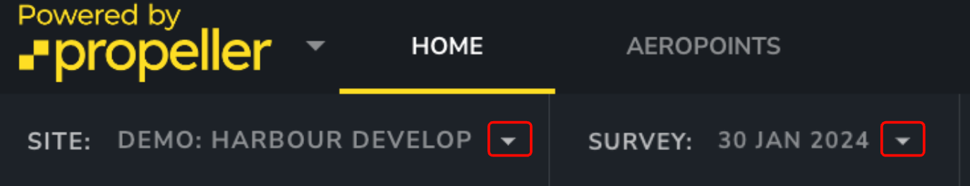 Select a Site and Survey.png
