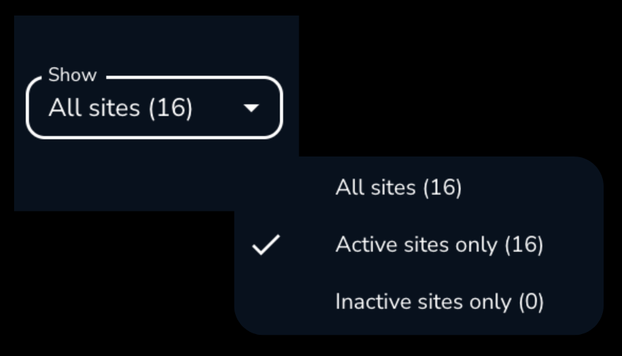 Filter Sites on the Homepage.png