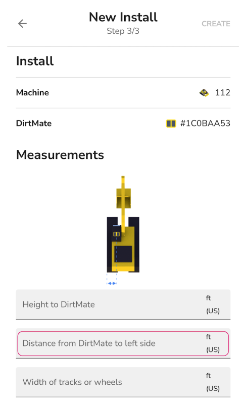 DirtMate New Install Measure to Left App.png