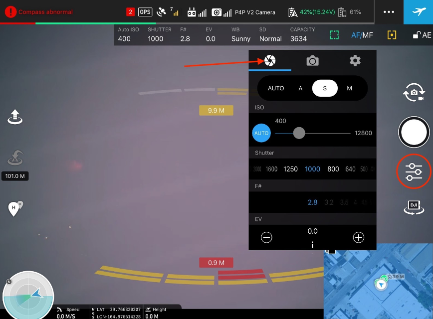 Phantom 4 rtk camera settings discount