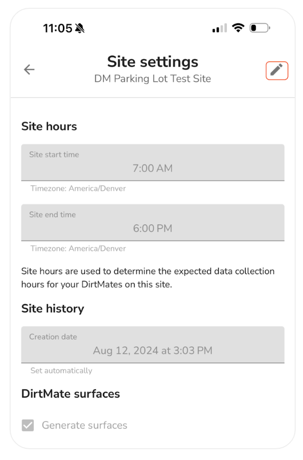 DirtMate Management App Edit Pencil Site Settings.png