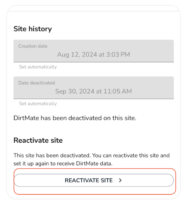 DirtMate Management App Reactivate Site.png