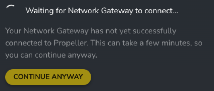DirtMate Waiting For Network Gateway to Connect.png