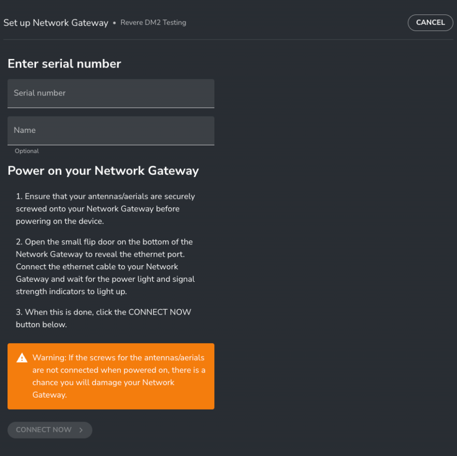DirtMate Network Gateway Serial Number and Name.png
