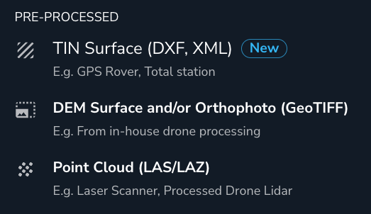UPLOAD Button Pre Processed Options.png