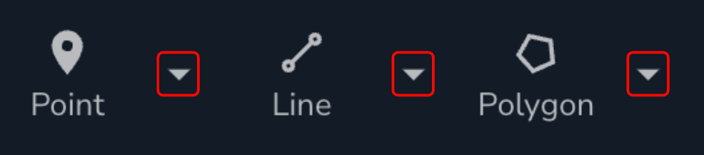 Measurement Toolbar Dropdown Menu.png