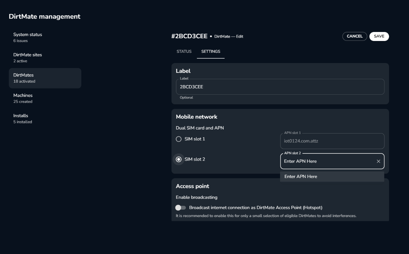 DirtMate SIM Configuration.png
