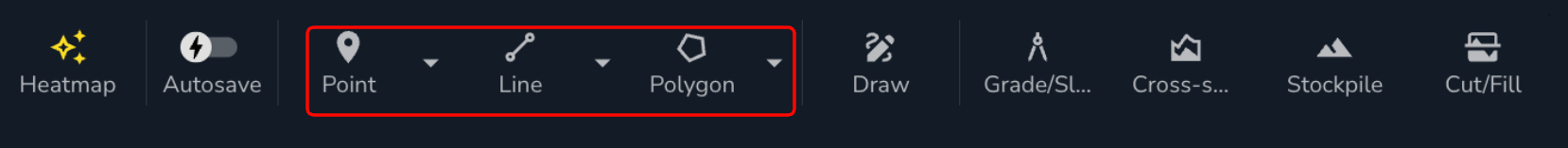 Measurement Toolbar Point Line Polygon Callout.png