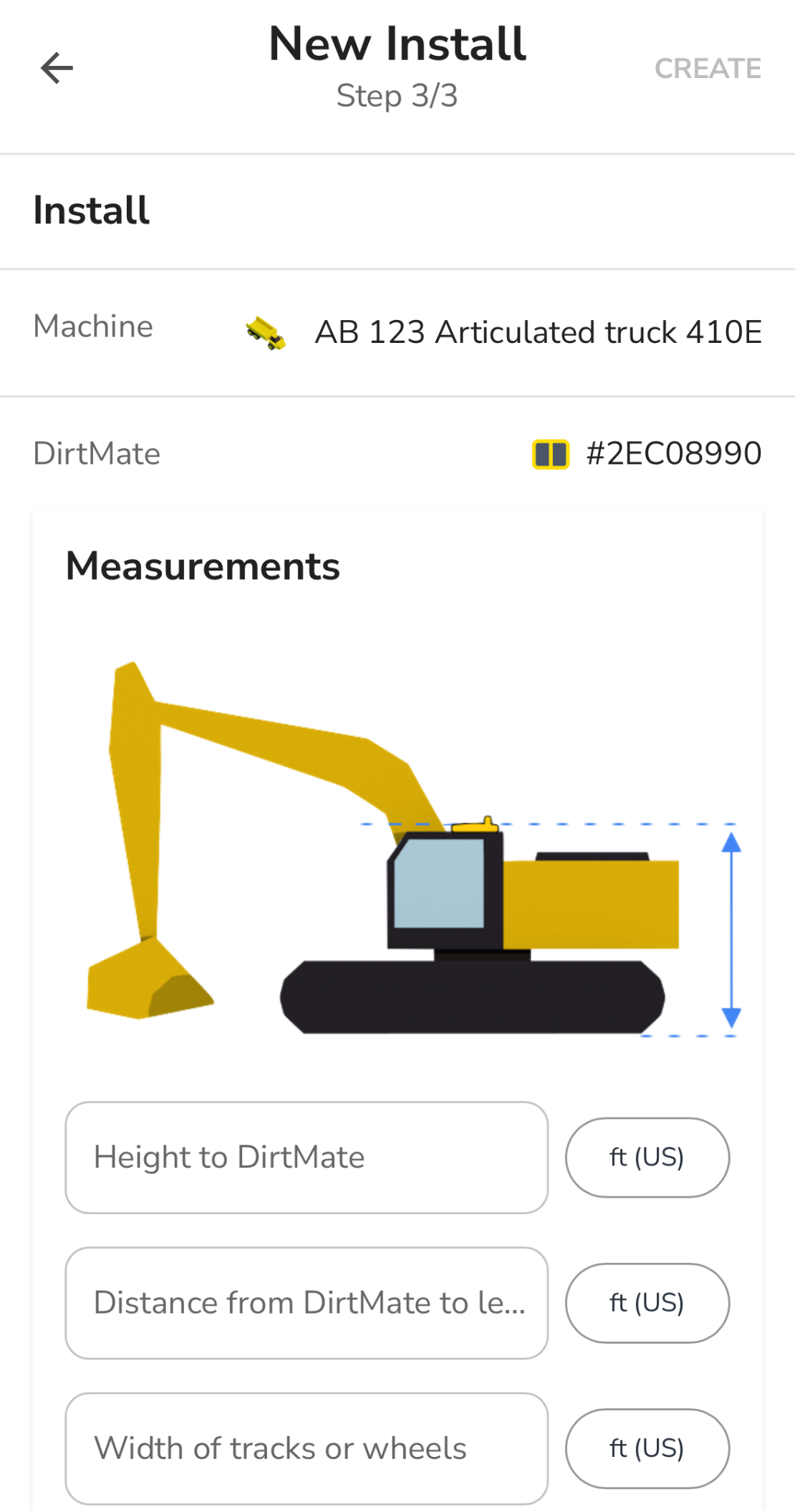 DirtMate New Install Page.png