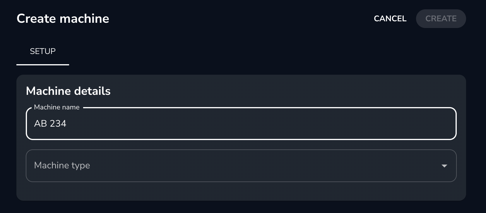 DirtMate Management Create Machine Name.png