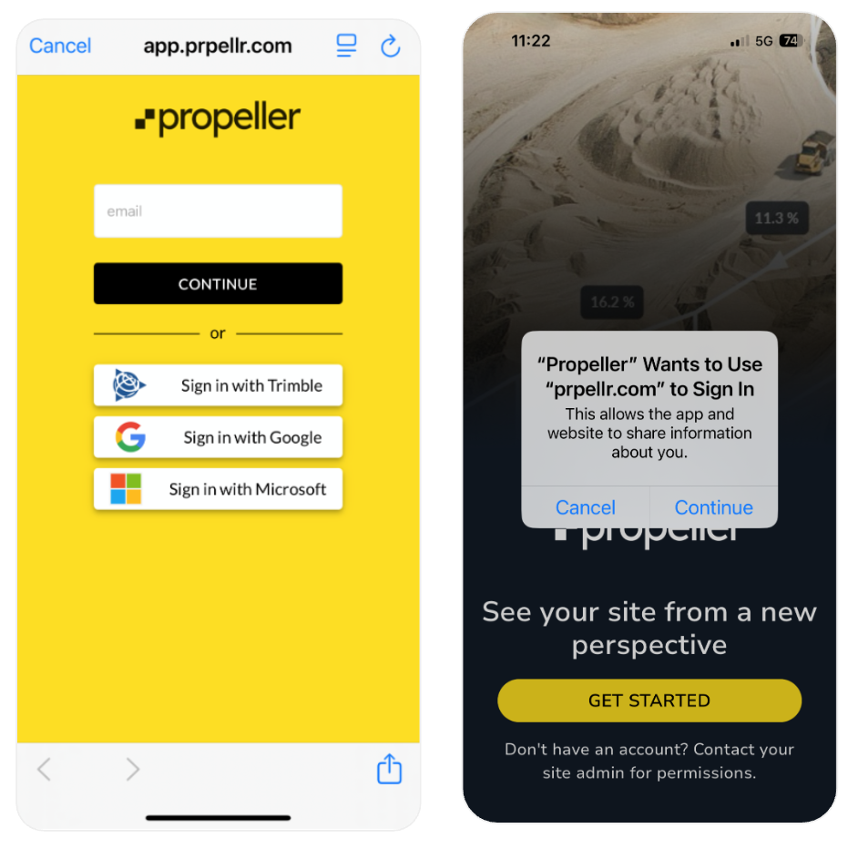 Propeller Mobile Login.png