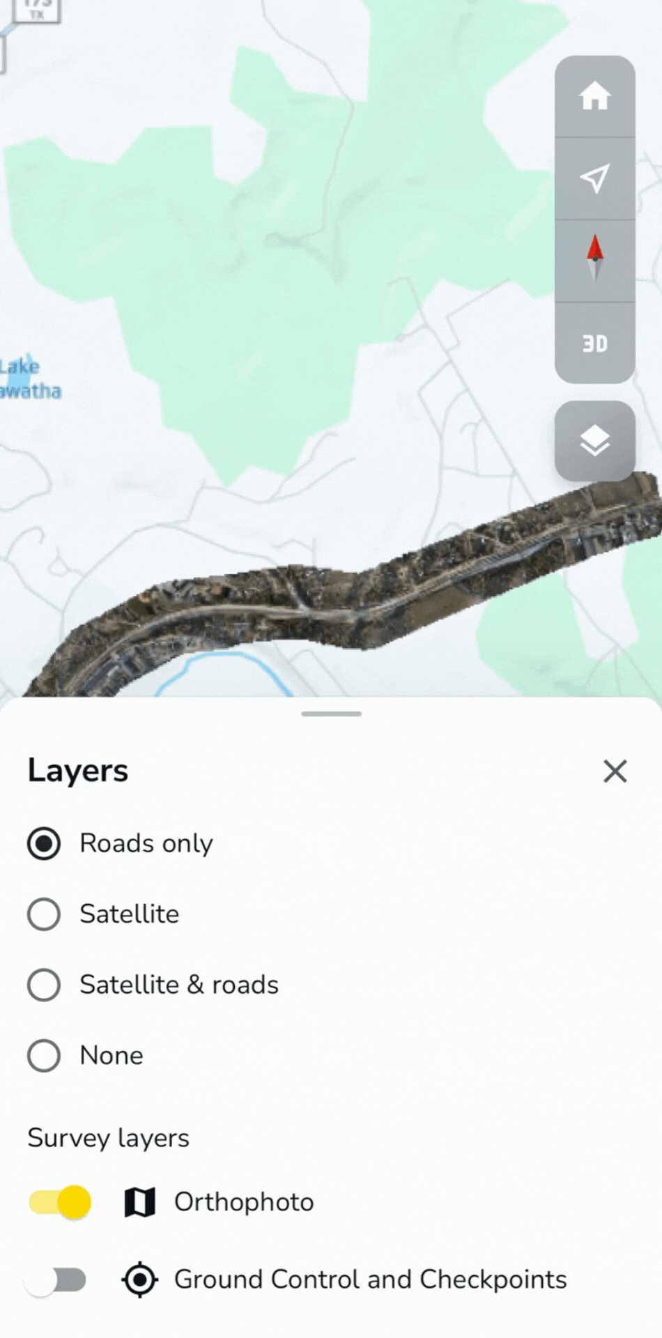 Toggle Ground Control Points and Checkpoints Mobile.gif