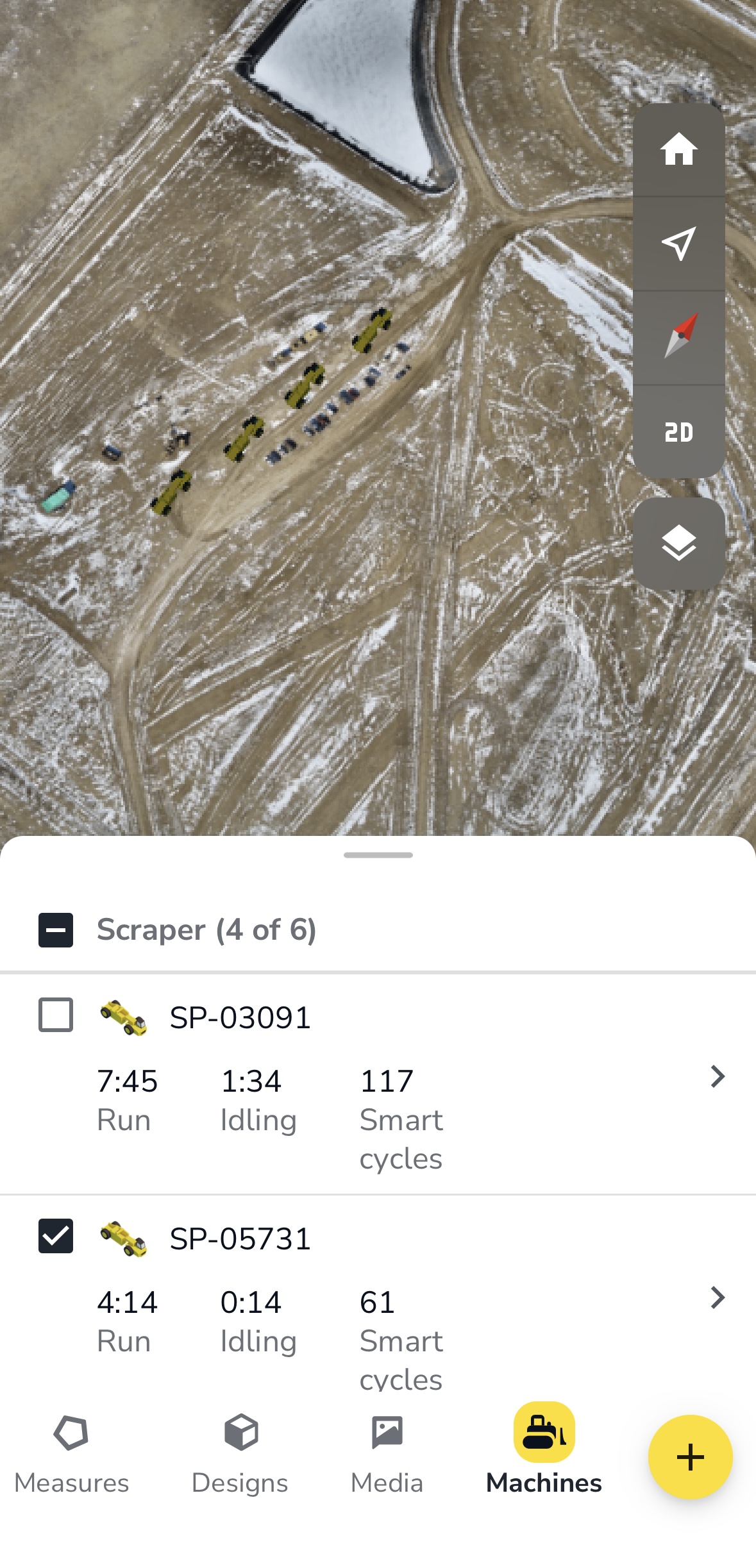 Mobile App DirtMate Live View.PNG