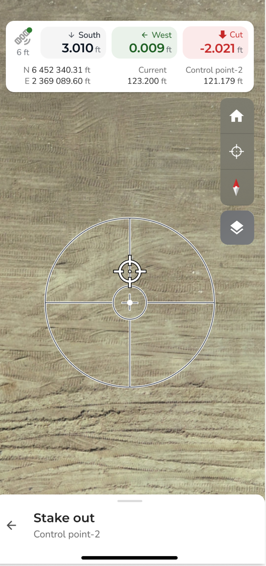 DM RTK Mobile Stake out Point Bullseye.png