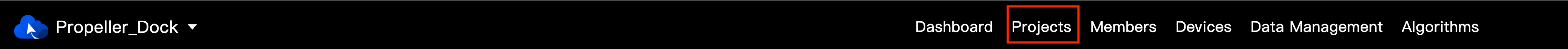 FlightHub Projects Navigation.png