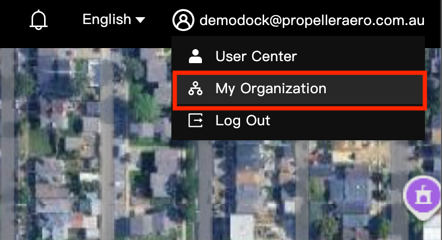 FlightHub My Organization.png