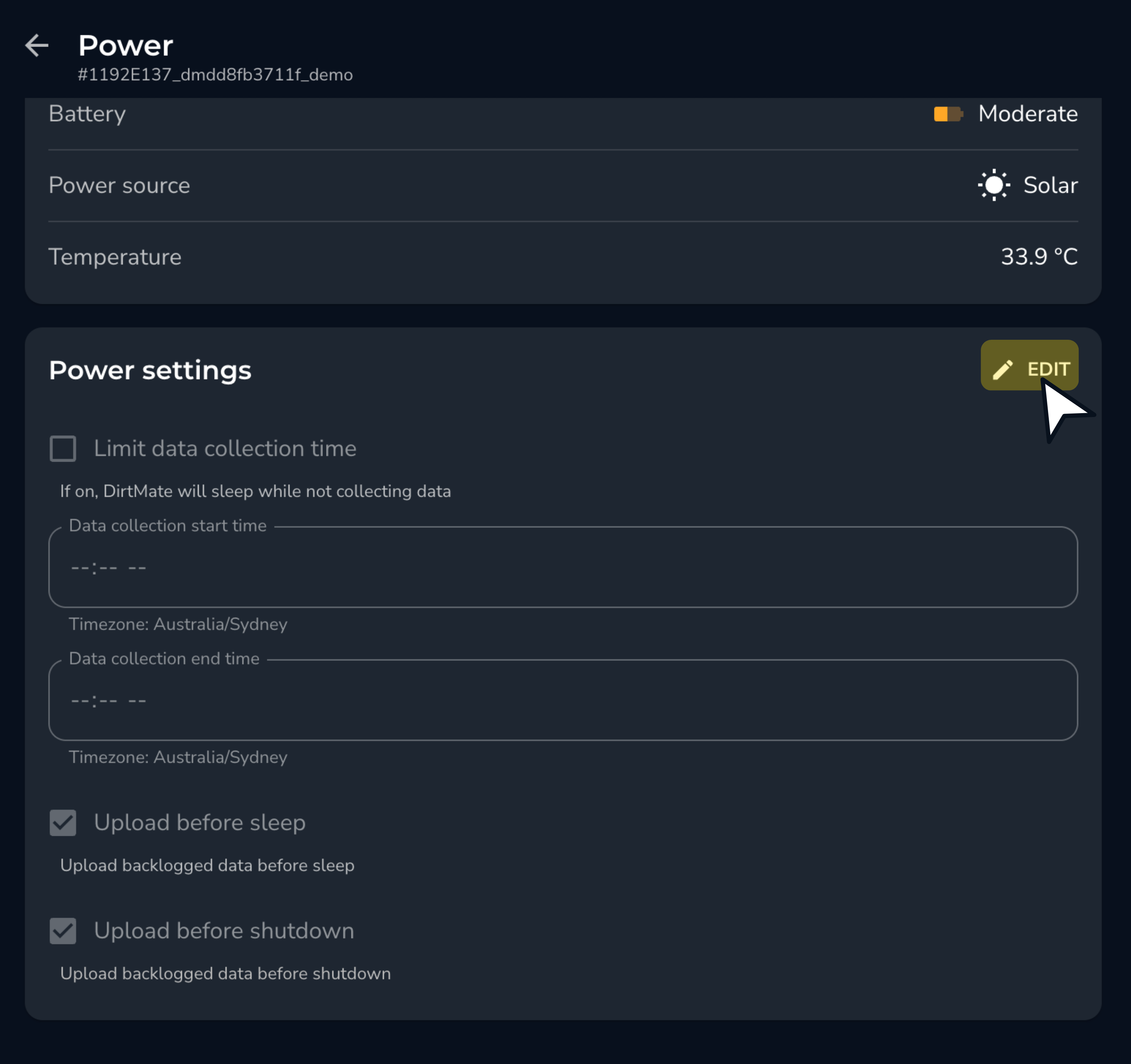 DirtMate Management Edit Power Settings.png